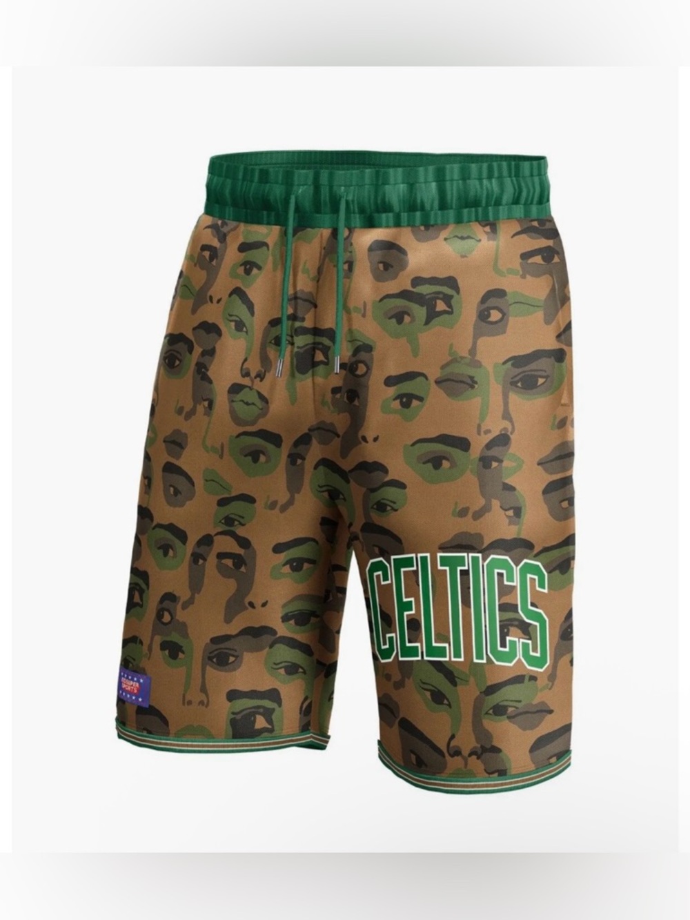 KidSuper Studios & Boston Celtics NBA Brown Shorts Unisex Size XL NEW NWT